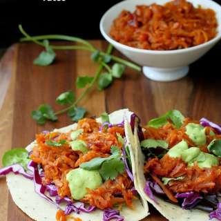 Pulled Butternut Squash Tacos