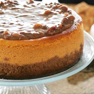 Larger-Than-Life Praline Cheesecake