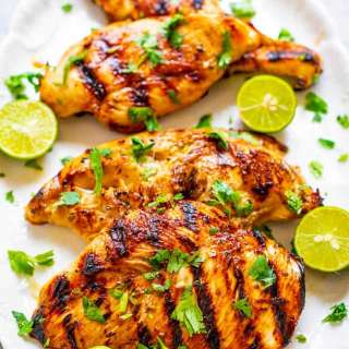 Grilled Lime Cilantro Chicken