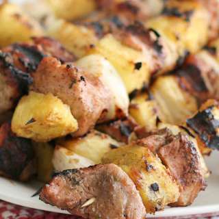 Pineapple and Pork Kabobs