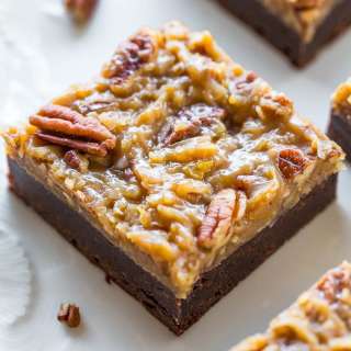 The Best German Chocolate Brownies