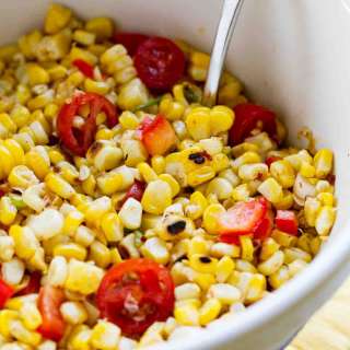 Grilled Corn Salad