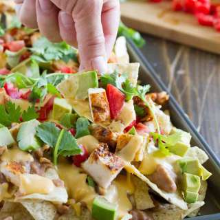 Grilled Chicken Nachos