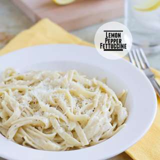 Lemon Pepper Fettuccine