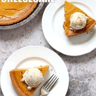 Vegan Pumpkin Cheesecake