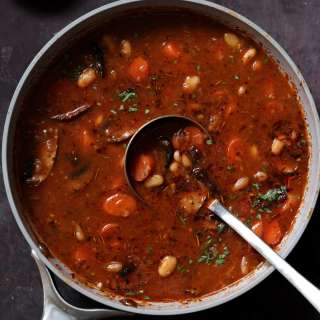 Veggie Bean Stew one pot