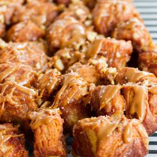 Salted Caramel Slow Cooker Monkey Bread