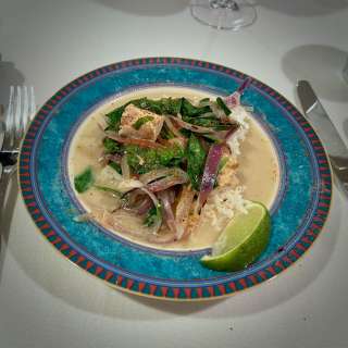 Salmon Curry with Coconut Miso
