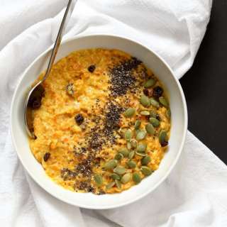 Carrot Pudding with Cardamom - Carrot Kheer Recipe