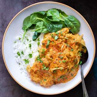 Shahi Chicken Korma with Jackfruit