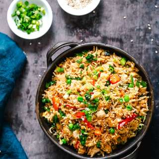 Vegan Instant Pot Teriyaki Fried Rice