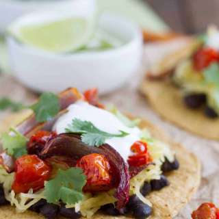 Vegetarian Tostadas