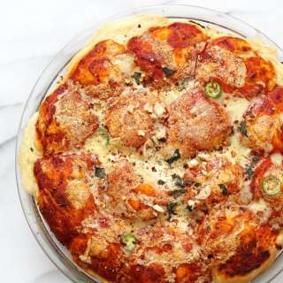 Cheesy Pull Apart Pizza Bread