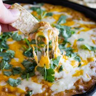 Hot Beef and Bean Dip
