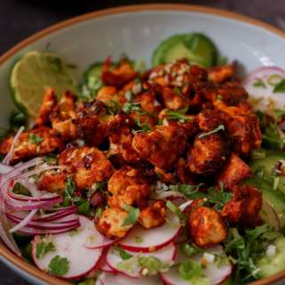 Harissa Tofu Bowls