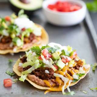 Beef Tostadas