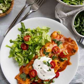Ground Beef Enchiladas