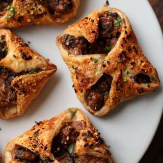 Creamy Mushroom Puffs
