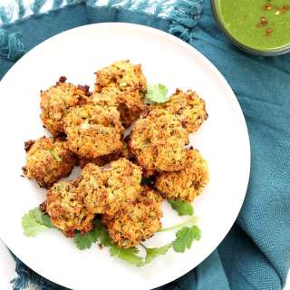 Mixed Vegetable Pakora Baked