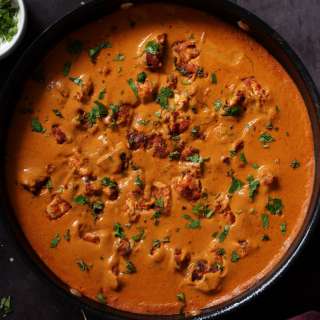 Restaurant-Style Butter Chicken Vegan