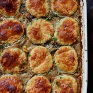 Masala Vegetable Pot Pie