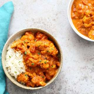 Vegan Cauliflower Tikka Masala