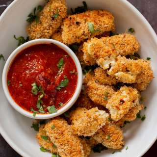 Vegan Mozzarella Sticks