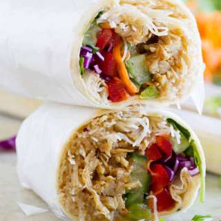 Chicken Teriyaki Wraps