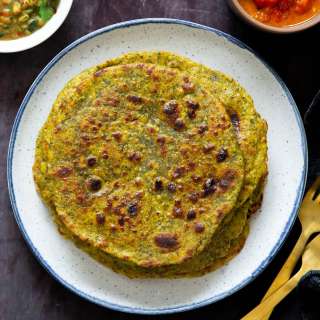 Masala Paratha Spiced Indian Flatbread yeastfree