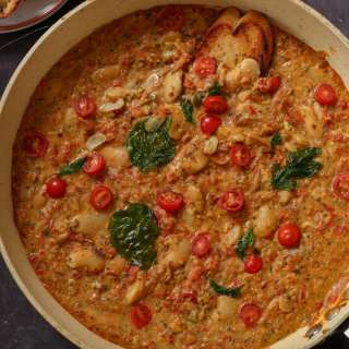 Sicilian Pesto Butter Beans