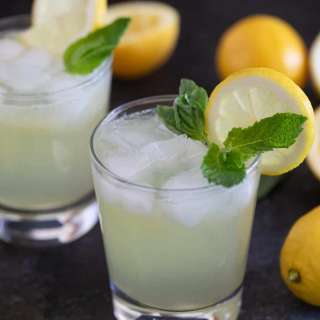 Mint and Basil Lemonade