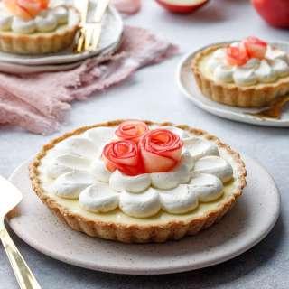 Caramel Apple & Almond Cream Entremet Tart
