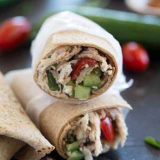 Greek Chicken Wraps