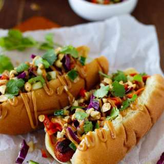 Thai Style Hot Dogs