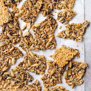 Seeds and Cheese Crackers