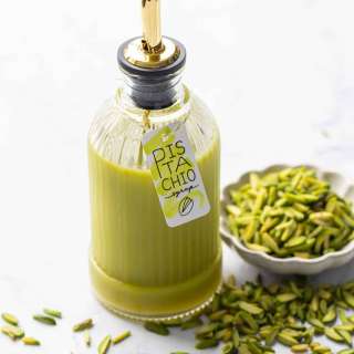 Homemade Pistachio Drink Syrup