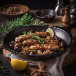 Sausages with Fennel and Olives Recipe