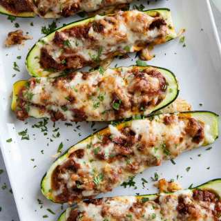 Stuffed Zucchini Boats