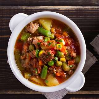 Leftover Beef and Vegetable Soup