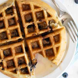 Blueberry Waffles