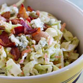 Bacon Blue Cheese Coleslaw