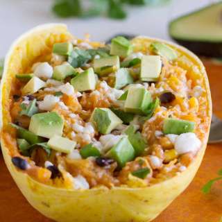 Southwestern Stuffed Spaghetti Squash