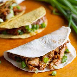 Honey Garlic Chicken Tacos