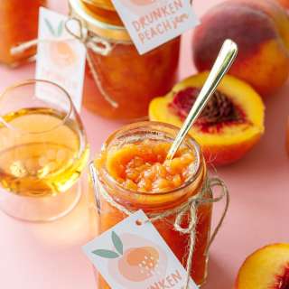 Drunken Peach Jam