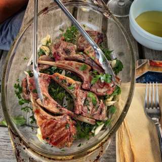 Grilled Lamb Lollipops