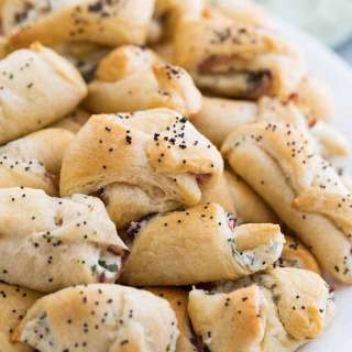 Bacon and Cream Cheese Crescent Appetizer Recipe