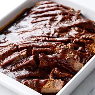 Slow Cooker Hanukkah Beef Brisket