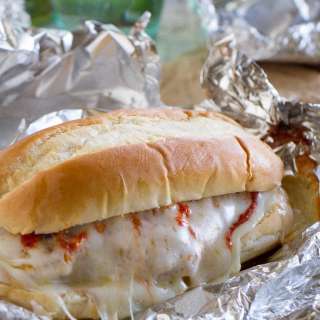 Baked Chicken Parmesan Sandwiches
