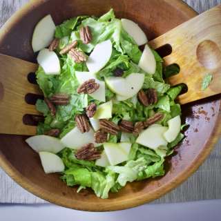Apple Pecan and Craisins Salad
