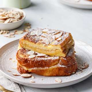 Marzipan-Stuffed French Toast